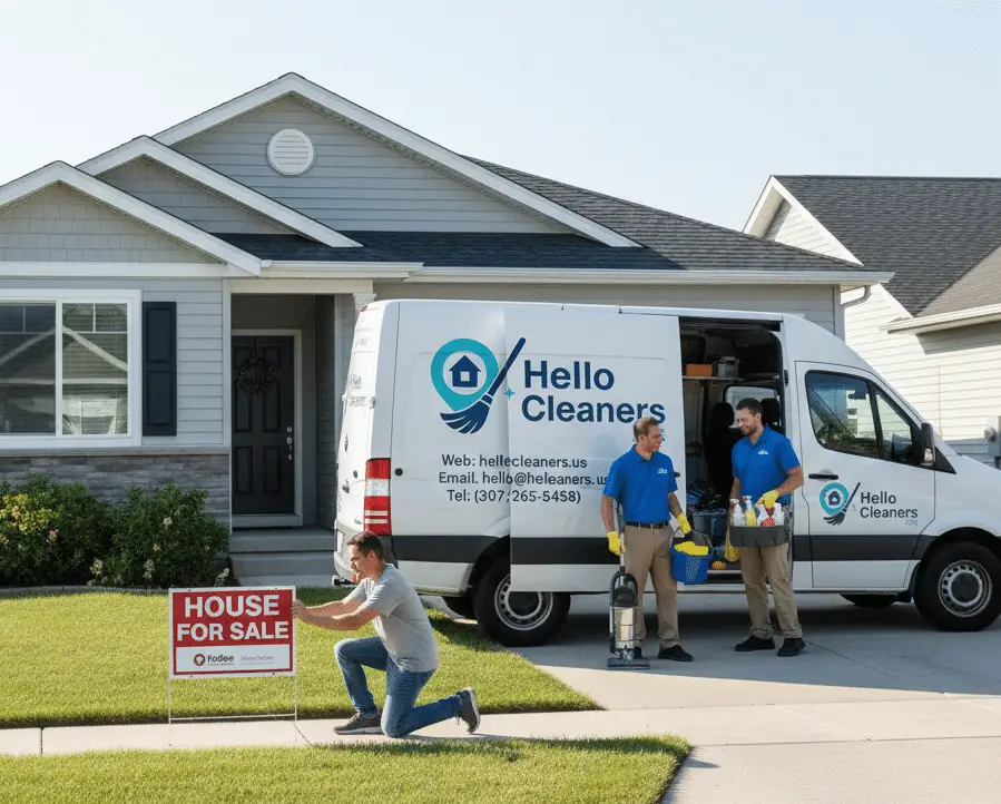 Pre-sale cleaning service in Clinton, New Jersey by Hello Cleaners — a show-ready home before selling