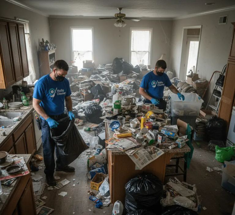 Heavy-duty clearance in a cluttered home