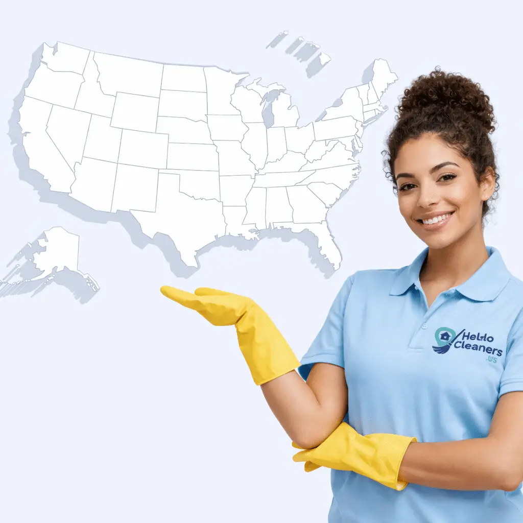Vetted Cleaning Pros Coverage Map for West Virginia