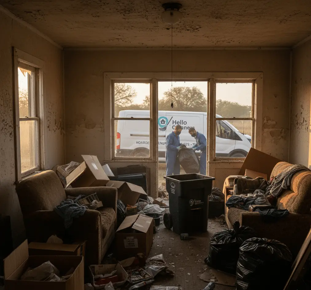 Hoarder / Heavy-Duty Cleaning in Borger, Amarillo by Hello Cleaners