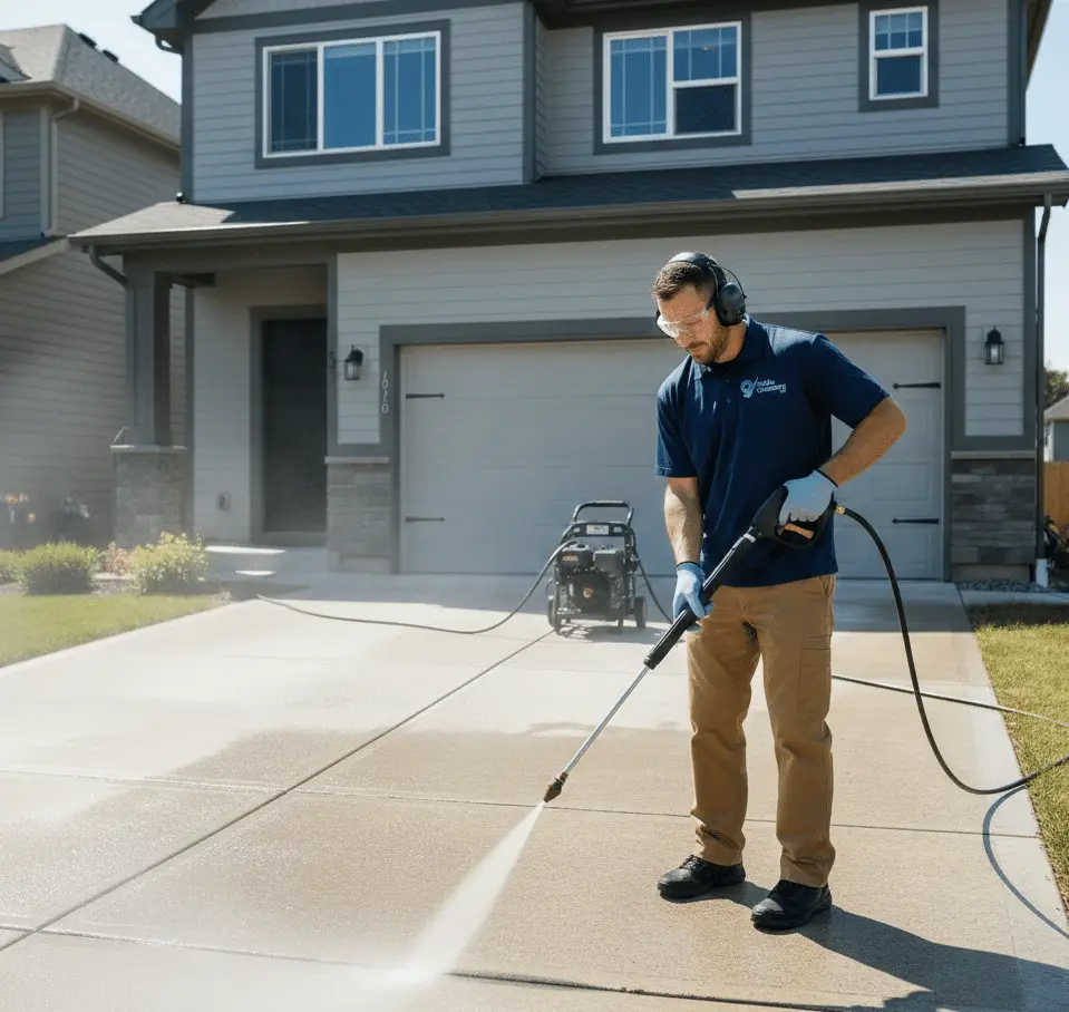 Pressure Washing in Borger, Amarillo by Hello Cleaners