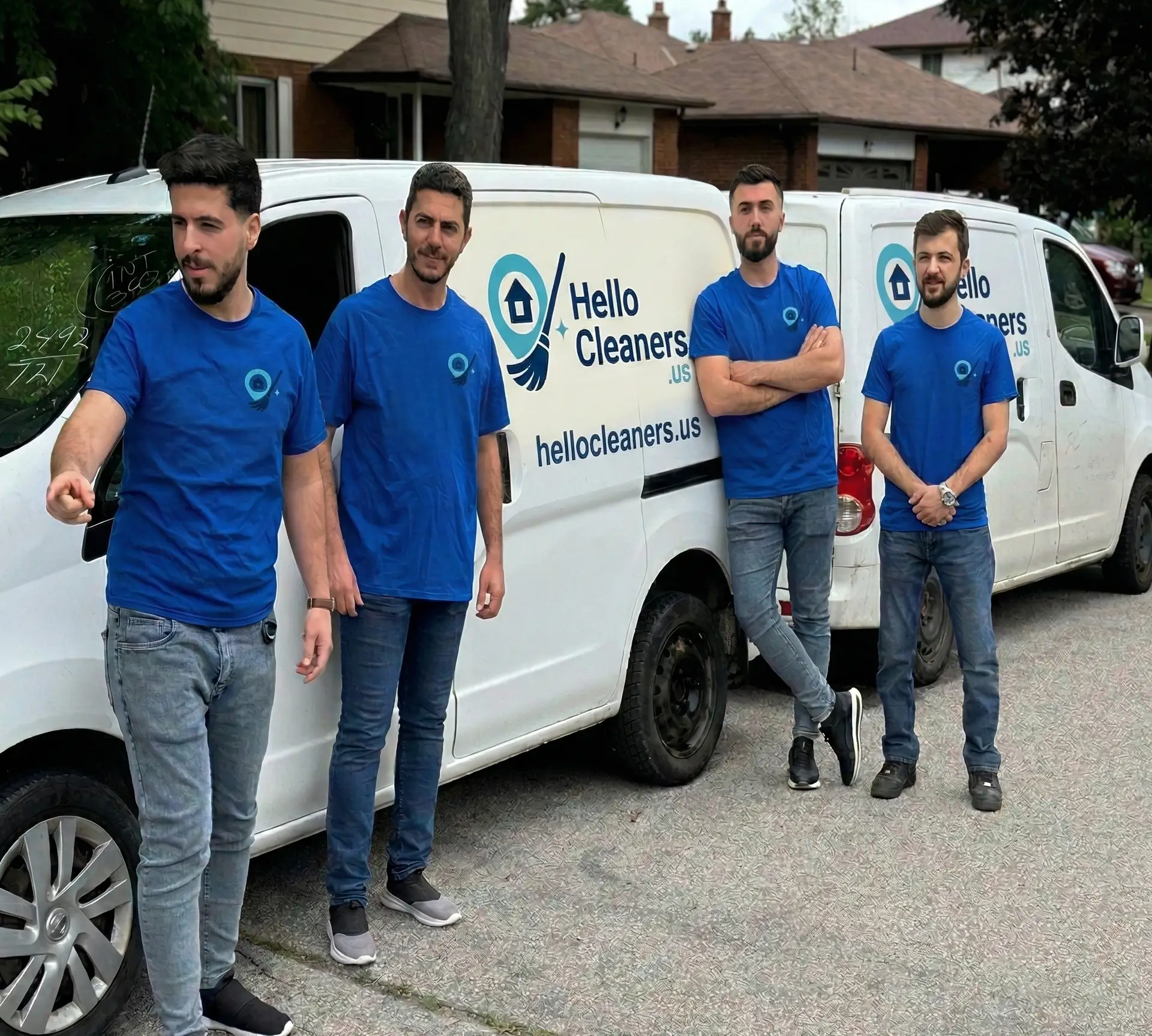 Hello Cleaners deep cleaning team in Maplewood, New Jersey