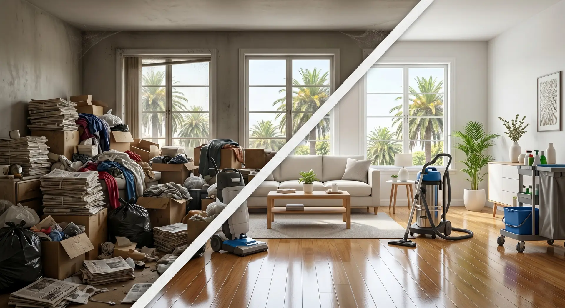 Hoarder / Heavy-Duty Cleaning in Texas, Texas by Hello Cleaners