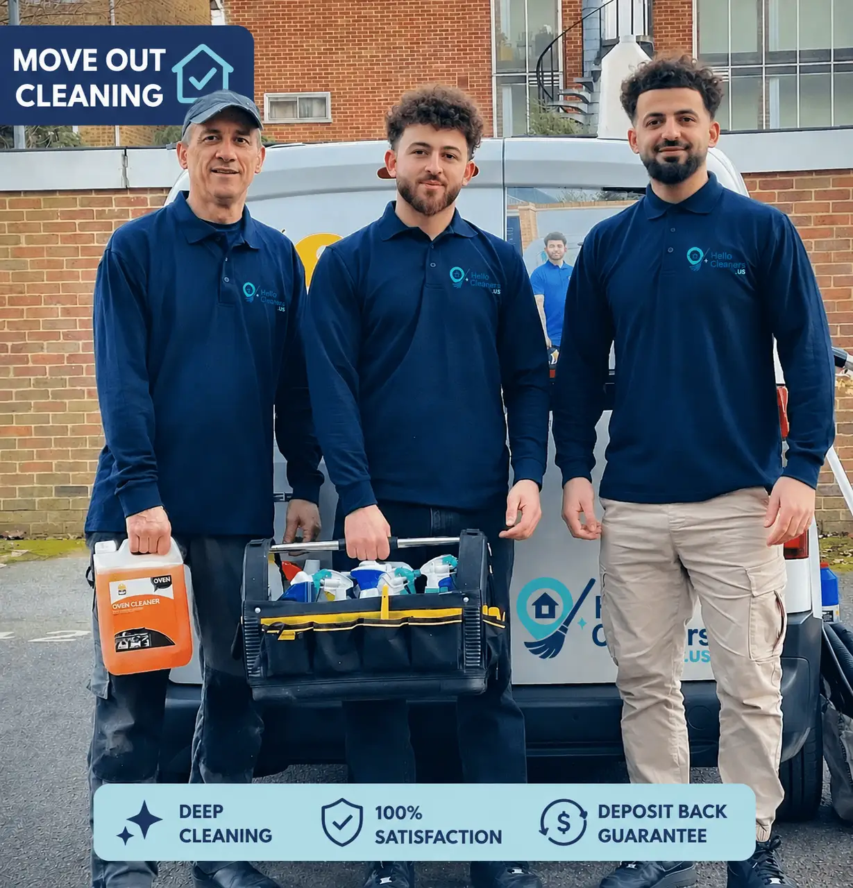 Move-out cleaning in Middlesex Borough, New Jersey by Hello Cleaners