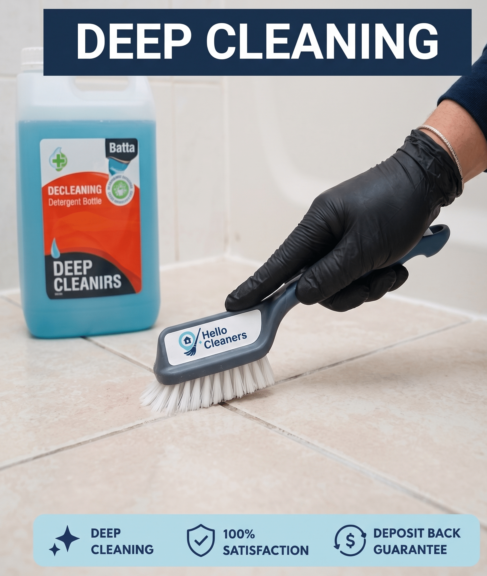Deep Cleaning in Millville, New Jersey by Hello Cleaners