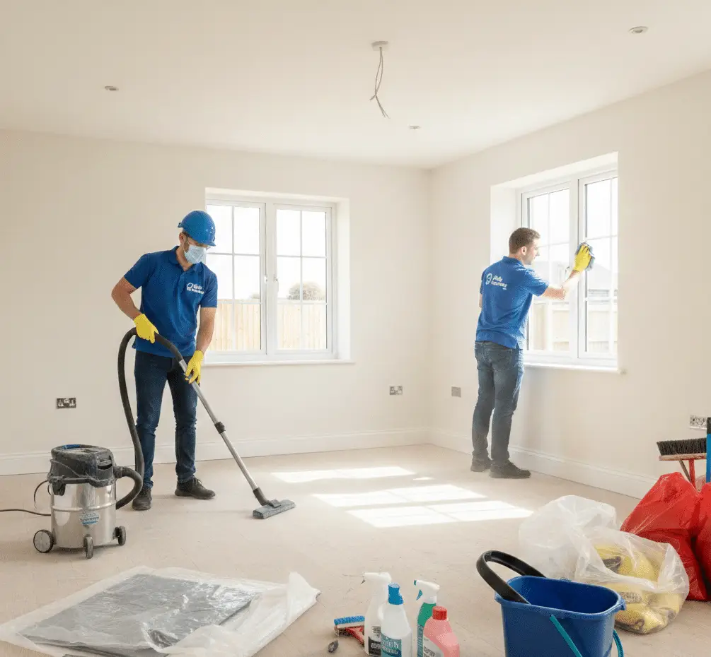 Post-construction cleaning services in California by Hello Cleaners