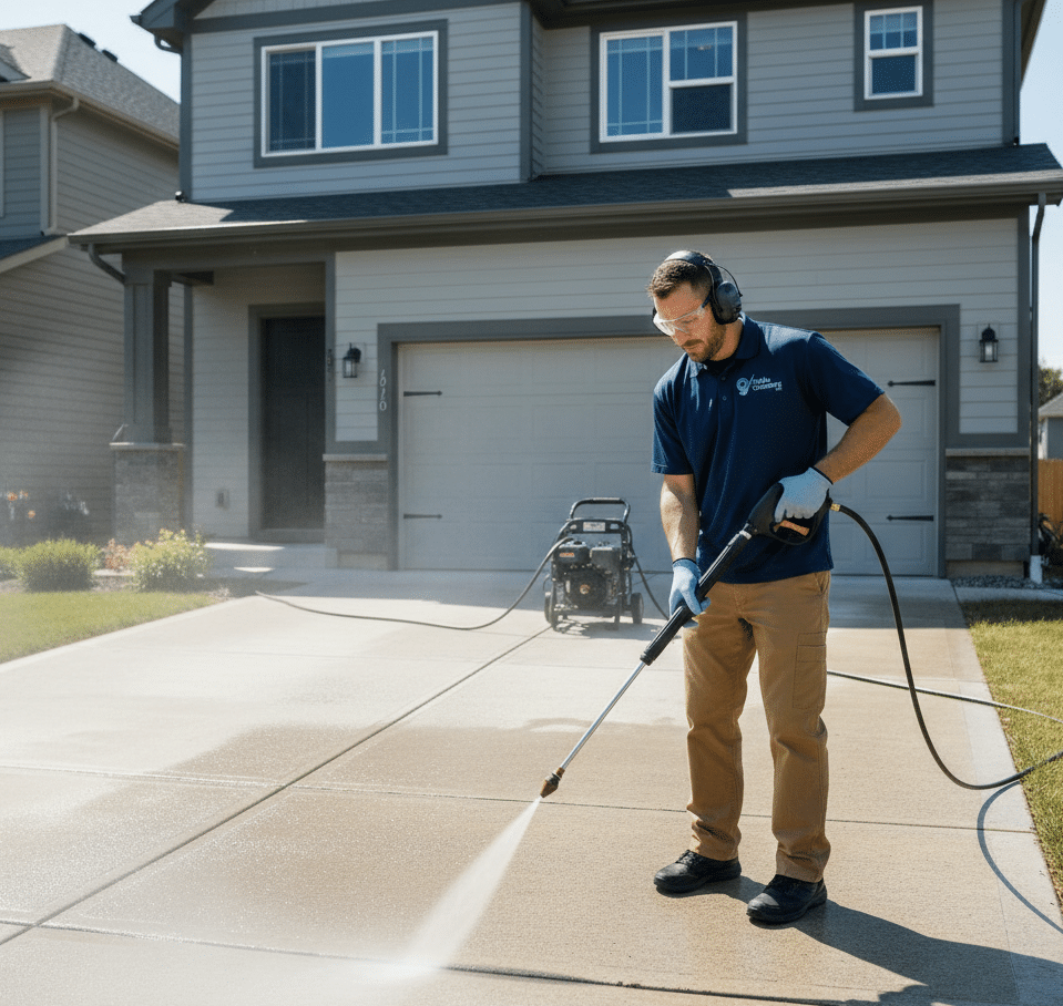 Pressure washing service in Luling